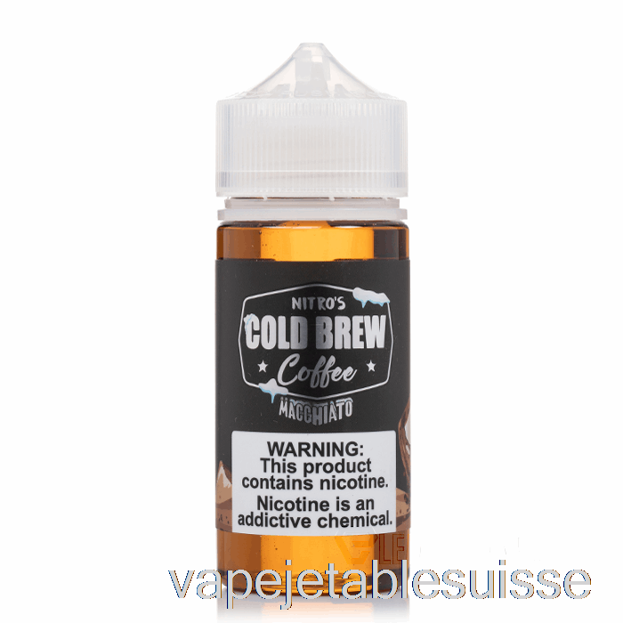 Vape Suisse Macchiato - Infusion Froide Nitros - 100ml 3mg